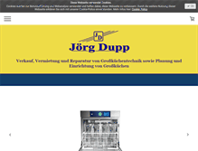 Tablet Screenshot of joerg-dupp.de